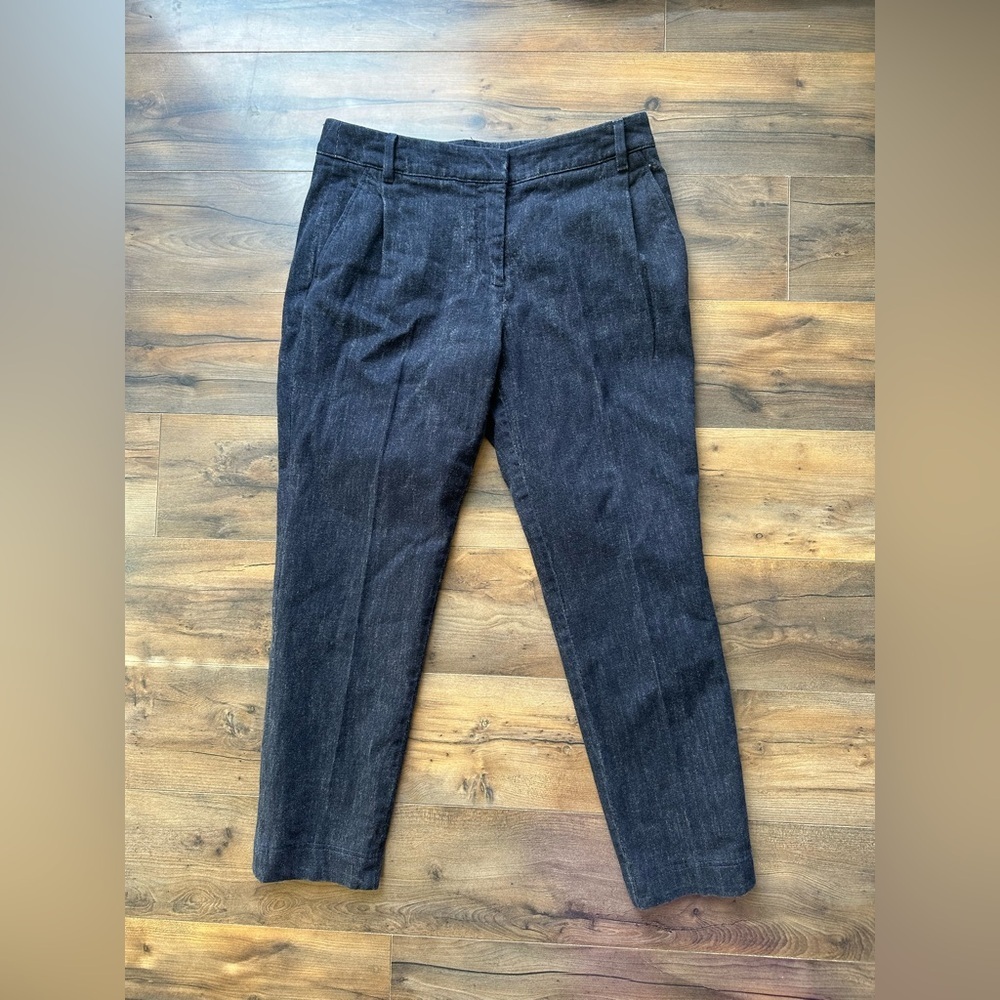 Max Mara Weekend Wool Blend Tapered Pants 10 Quiet Luxury